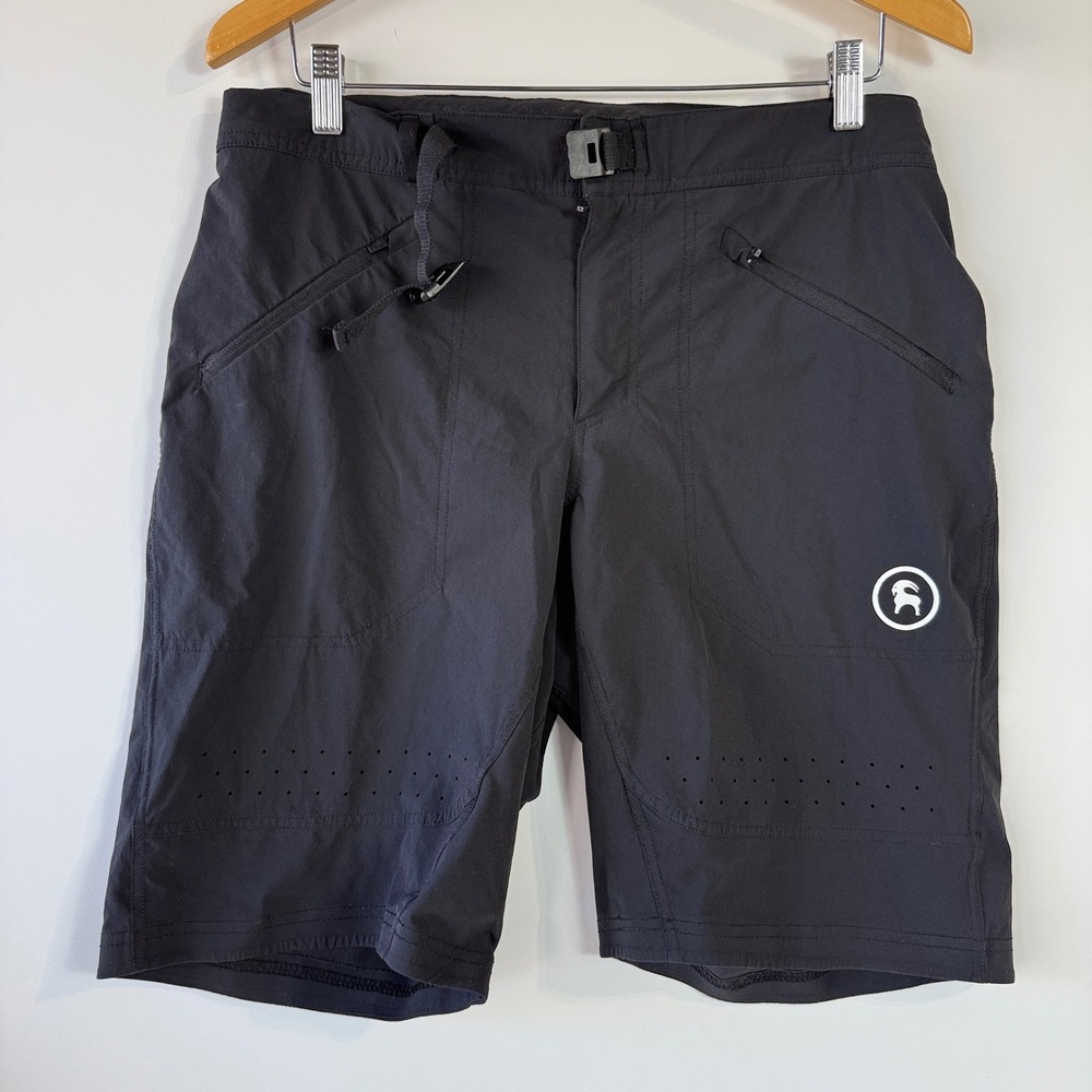 Backcountry Slickrock Bike Shorts Men Medium Black M423 MTB Technical Stretch